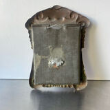 Art nouveau copper metal photo frame
