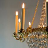 Lustre en bronze doré début xixème siècle