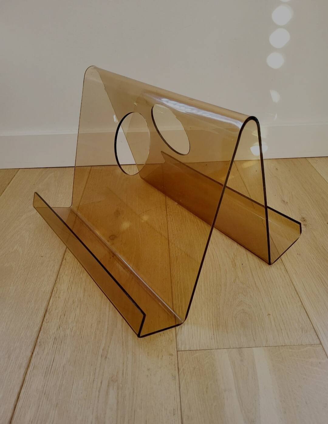 Porte-revues en plexi Space Age, Jaren 1970, Michel Dumas