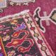 An ANCIENT Turkish handmade oriental carpet ANATOLIE 220 X 118