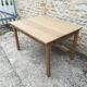 Table de ferme en chêne