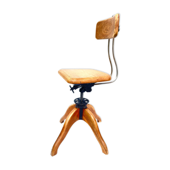 Baumann chair workshop usa 1930 swivel 37 to 57 cm
