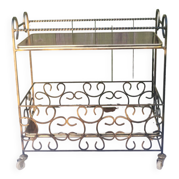 Desserte roulante ''vintage 60