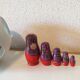 Russian dolls vintage vintage purple Matriochkas