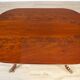 Late 19th Century Biedermeier Mahogany Center Table, 1890s