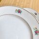 6 dessert plates demi-porcelaine Lunéville