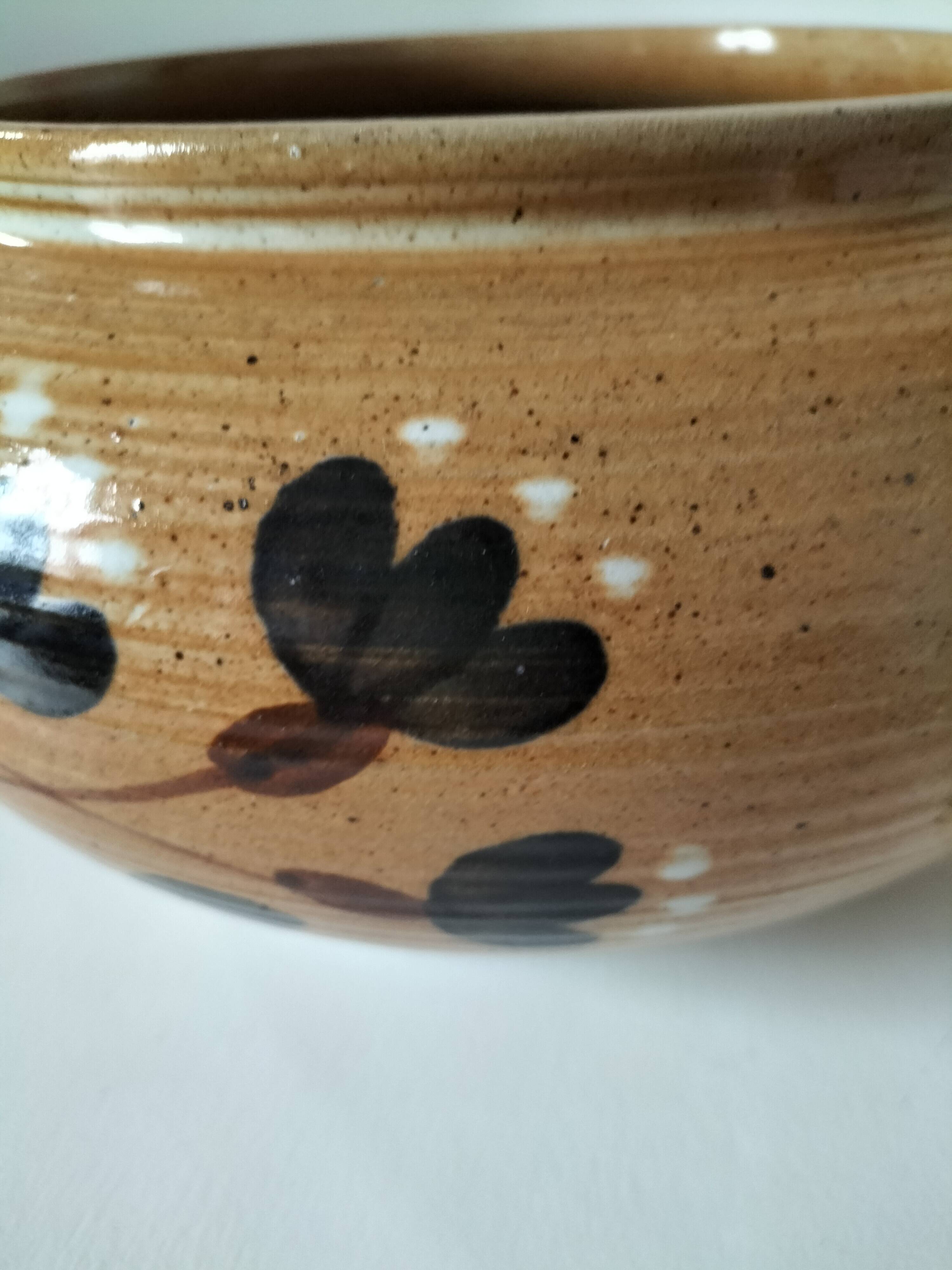 Vintage stoneware soup tureen from Marais.