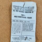 Unique set of mid-century style dining and lounge chairs – gilded, made between 1940-1948 by Flanders Industries Inc, Fort Smith, Arkansas