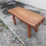 Duo of brutalist tables