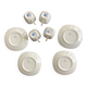 Cups and saucers fine porcelain Raynaud