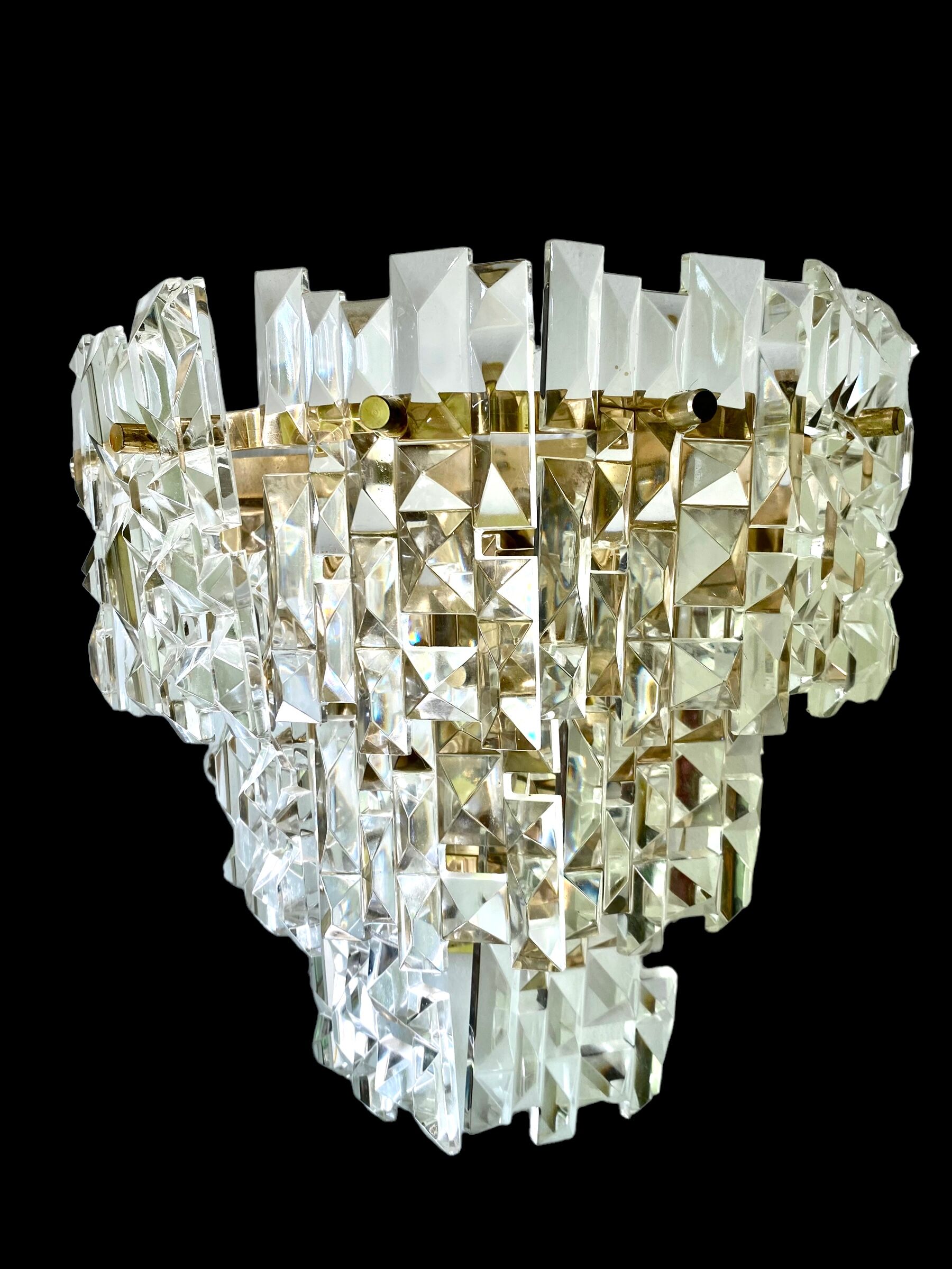 Kinkeldey model glass wall lamp