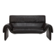DS-2011 Sofa by De Sede, dark brown leather lounge