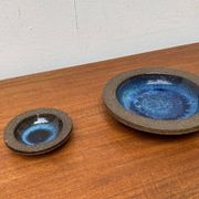 Vintage ceramic bowls from the Danish studio Michael Andersen, Bornholm, 1960s, set of 2.