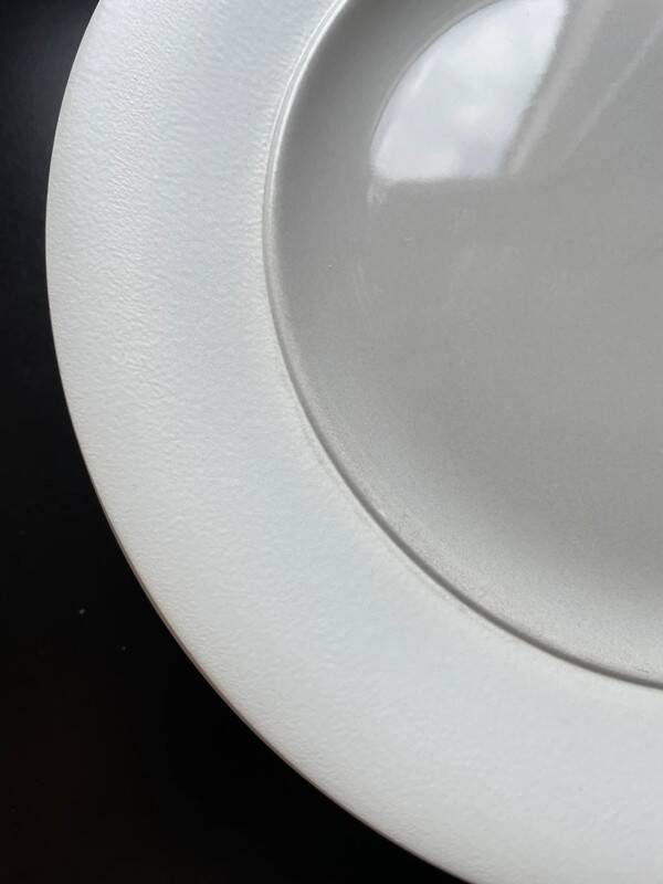 25.5 cm Salins les Bains Vintage Plate - 12 available