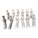 Art Deco knife rests Dembac