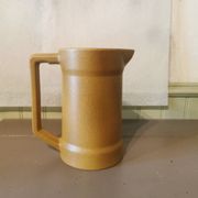 Vintage pitcher Sarreguemines 70s Stoneware
