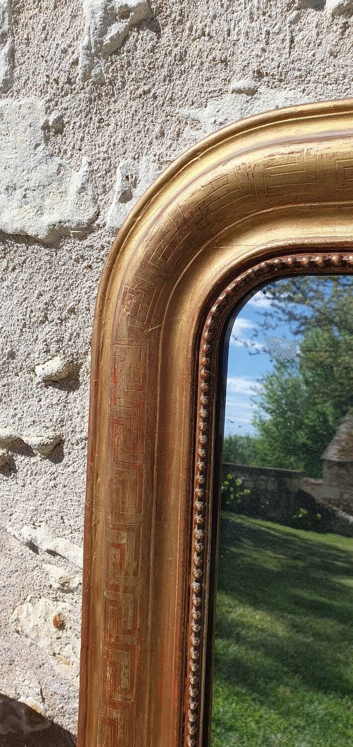 Louis Philippe gilded mirror