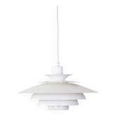 Danish vintage Verona lamp by Kurt Wiborg, Jeka, 1980s