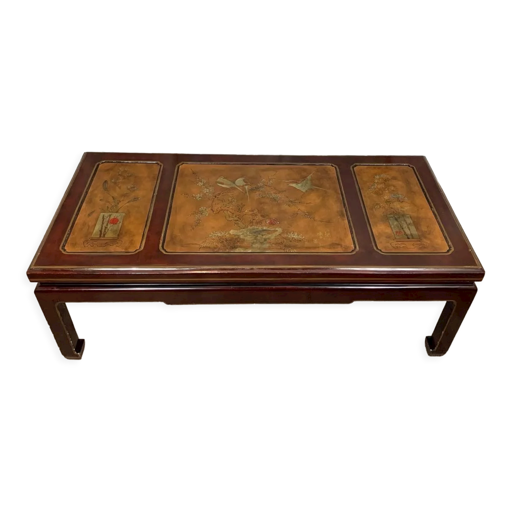 1960s Chinese style lacquered coffee table