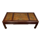 Table basse laquée style chinois 1960s