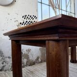 Dudouyt oak dining table 1940