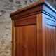 Vintage French pine buffet / Shop counter, 1930s