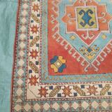 Ancient Turkish wool carpet - 158 x 116 cm