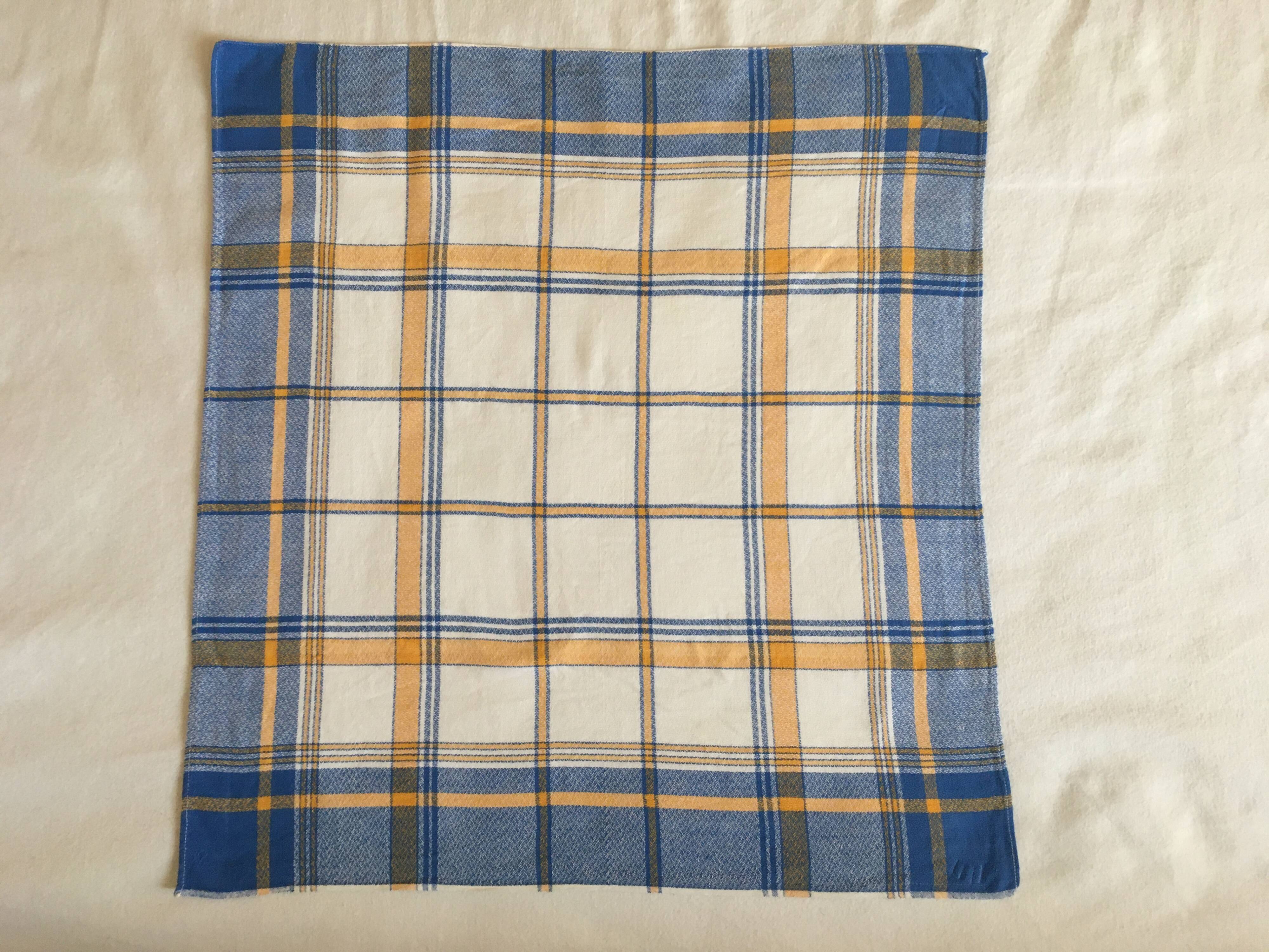 4 blue bistro napkins 50 x 47
