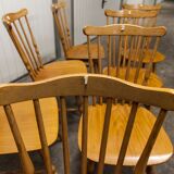 Set of 8 Baumann chairs "Florida"