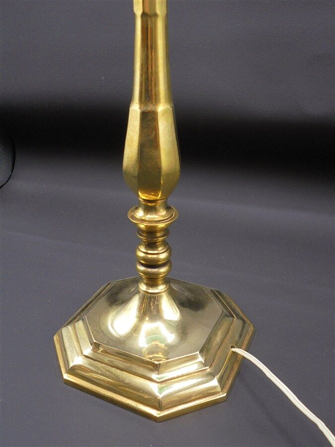Lampe en laiton