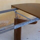 Oval dining table extendable by Baumann