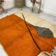 Handmade Moroccan Berber carpet 252 x 152 CM