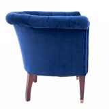Fauteuil ancien, Europe du Nord, début du XXe siècle. Après rénovation.