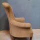 Fauteiuil toad upholstered Napoleon III