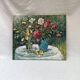 Signed painting Oil on canvas dimensions: height -50cm- width -60 cm-