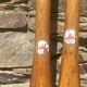 Pair of old English oars