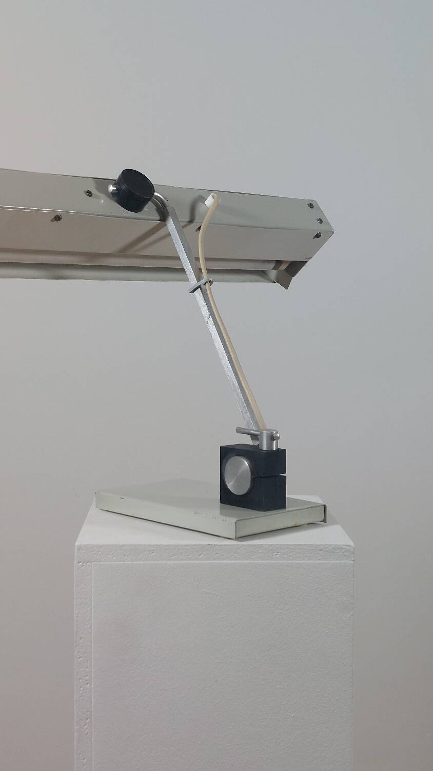 XXL vintage metal desk lamp by Klaus Musinowski GDR