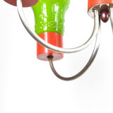 1970s postmodern pendant lamp zzm domgos zabrze, poland