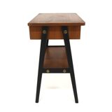 Scandinavian teak bedside table, Sweden, 1950