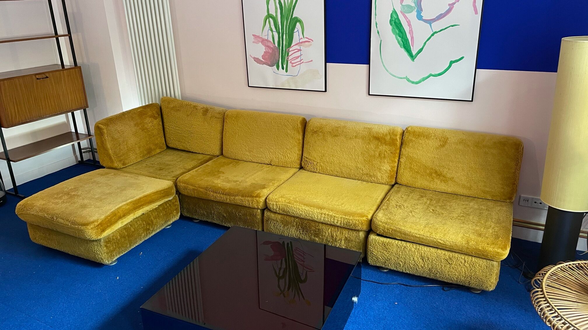 Corner sofa 70s