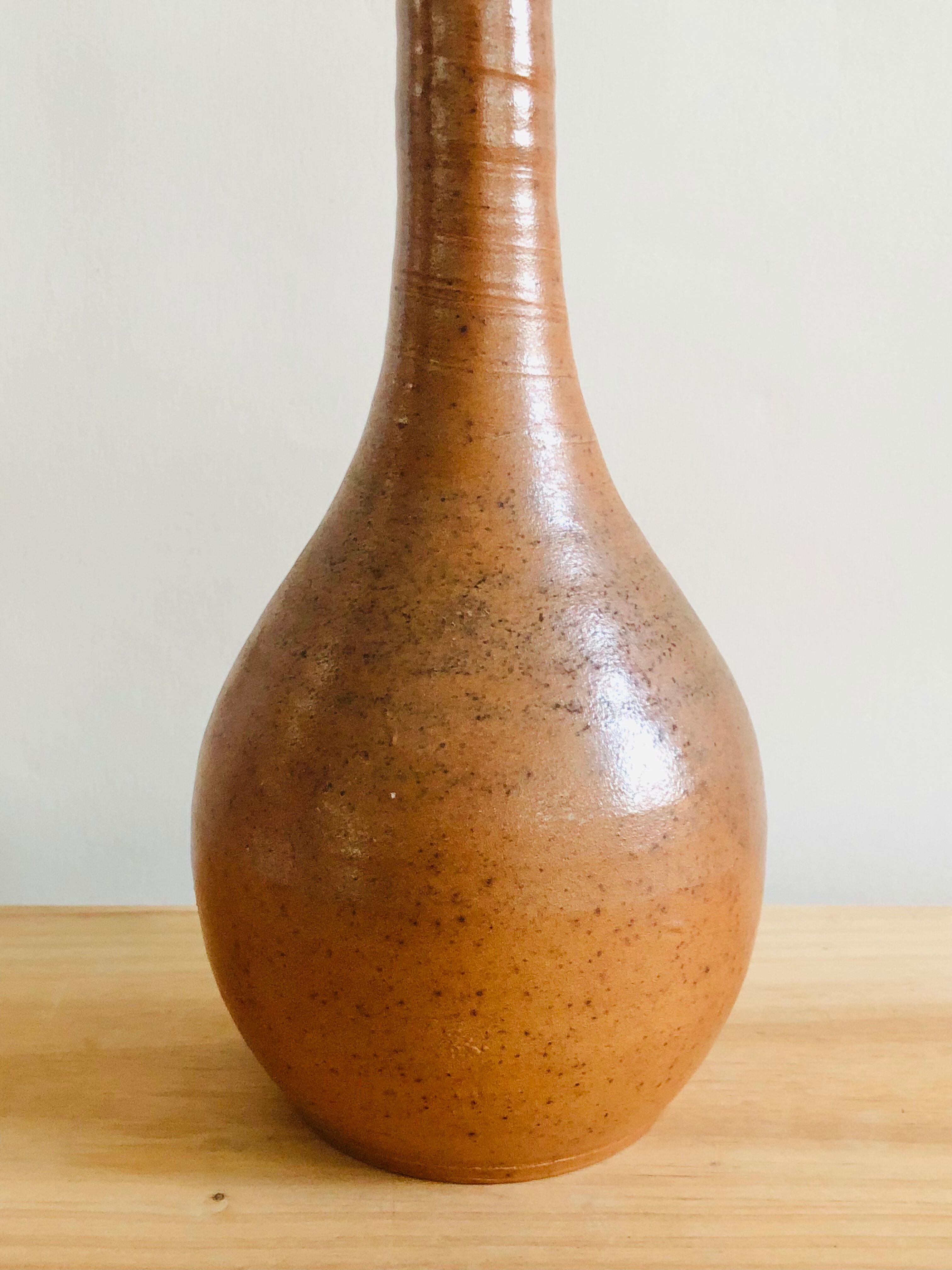 Vintage stoneware lamp foot H28cm