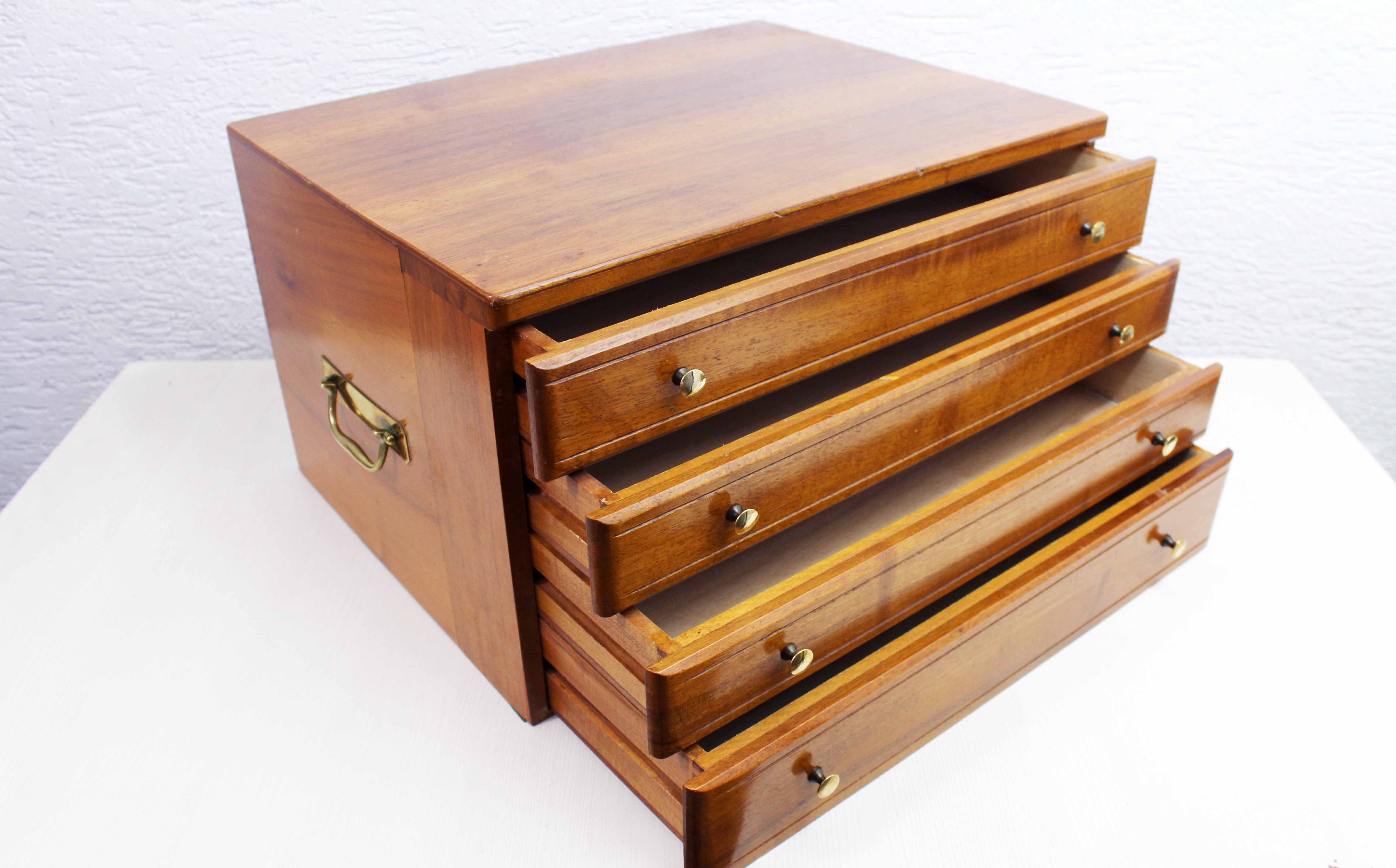 Storage box with drawers