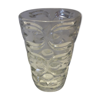 Vase transparent italien