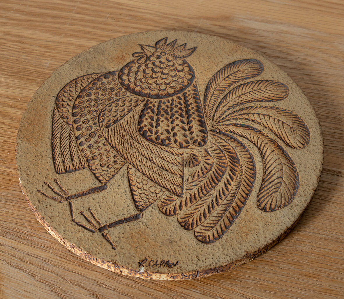 Roger Capron ceramic underside
