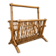 Bamboo magazine holder