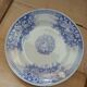 3 antique flat plates in ironstone