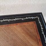 Maison Alphonse Giroux - Table, mute or writing server with 2 low shelves