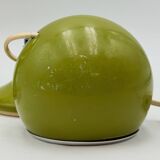 Pair of Vintage 1970s Eyeball Lamps by Luci in Green