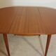 Scandinavian dining table from the 60's