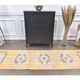 Tapis kilim turc Oushak en laine 80x345